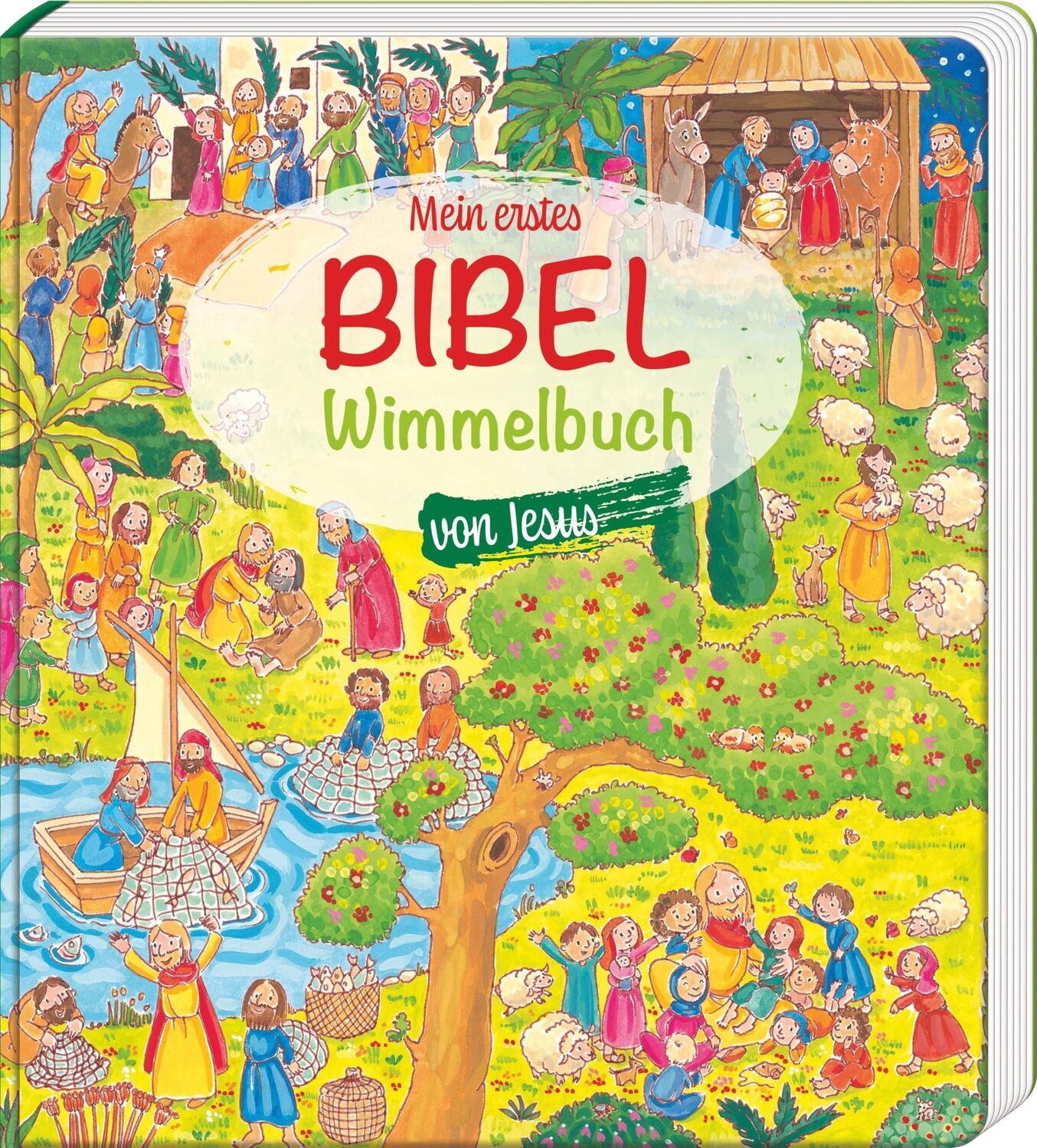 Cover: 9783766635815 | Mein erstes Bibel-Wimmelbuch von Jesus | Heidi Rose | Buch | Deutsch