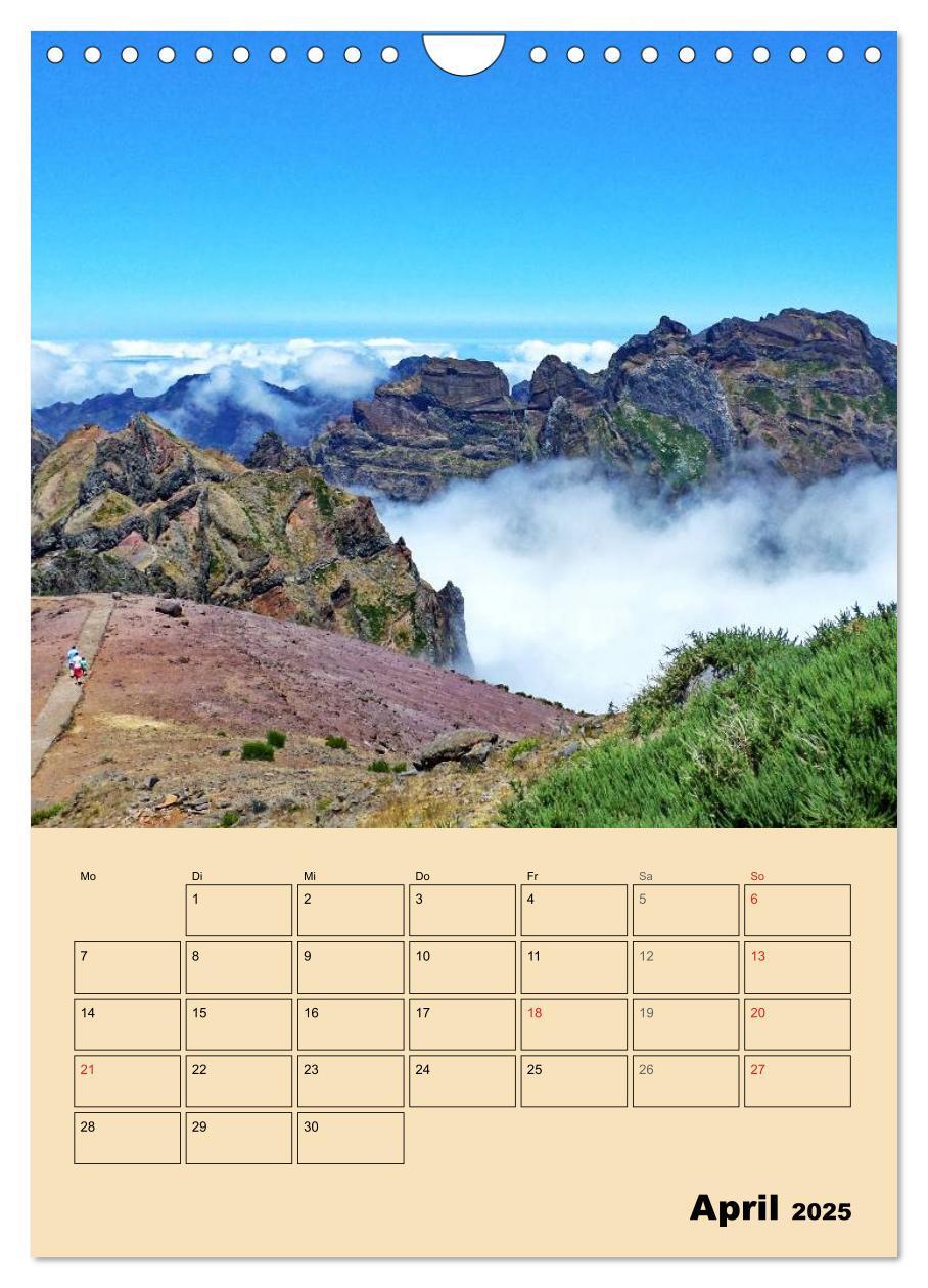 Bild: 9783457053263 | Abenteuer Madeira (Wandkalender 2025 DIN A4 hoch), CALVENDO...