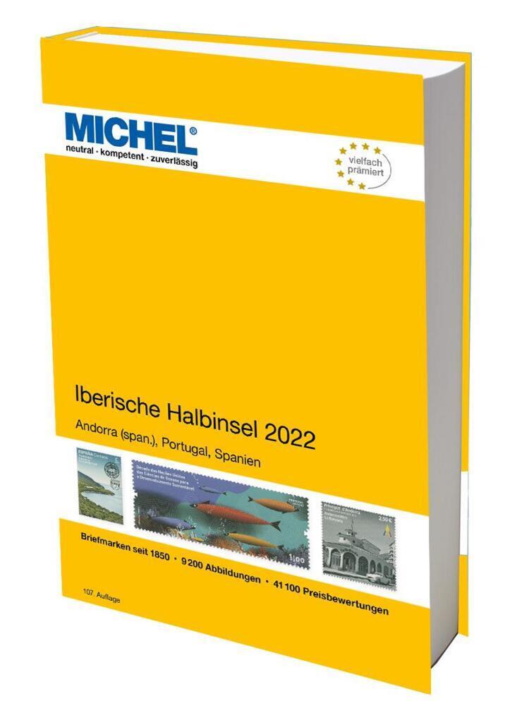 Cover: 9783954023844 | Iberische Halbinsel 2022 | Europa Teil 4 | Michel | Buch | 2022