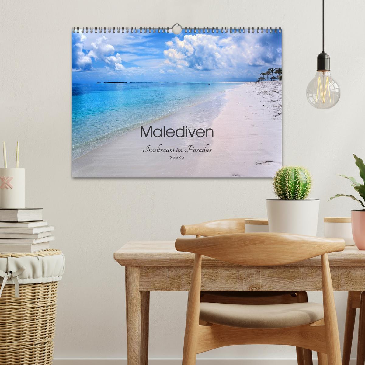 Bild: 9783435580491 | Malediven - Inseltraum im Paradies (Wandkalender 2025 DIN A3 quer),...