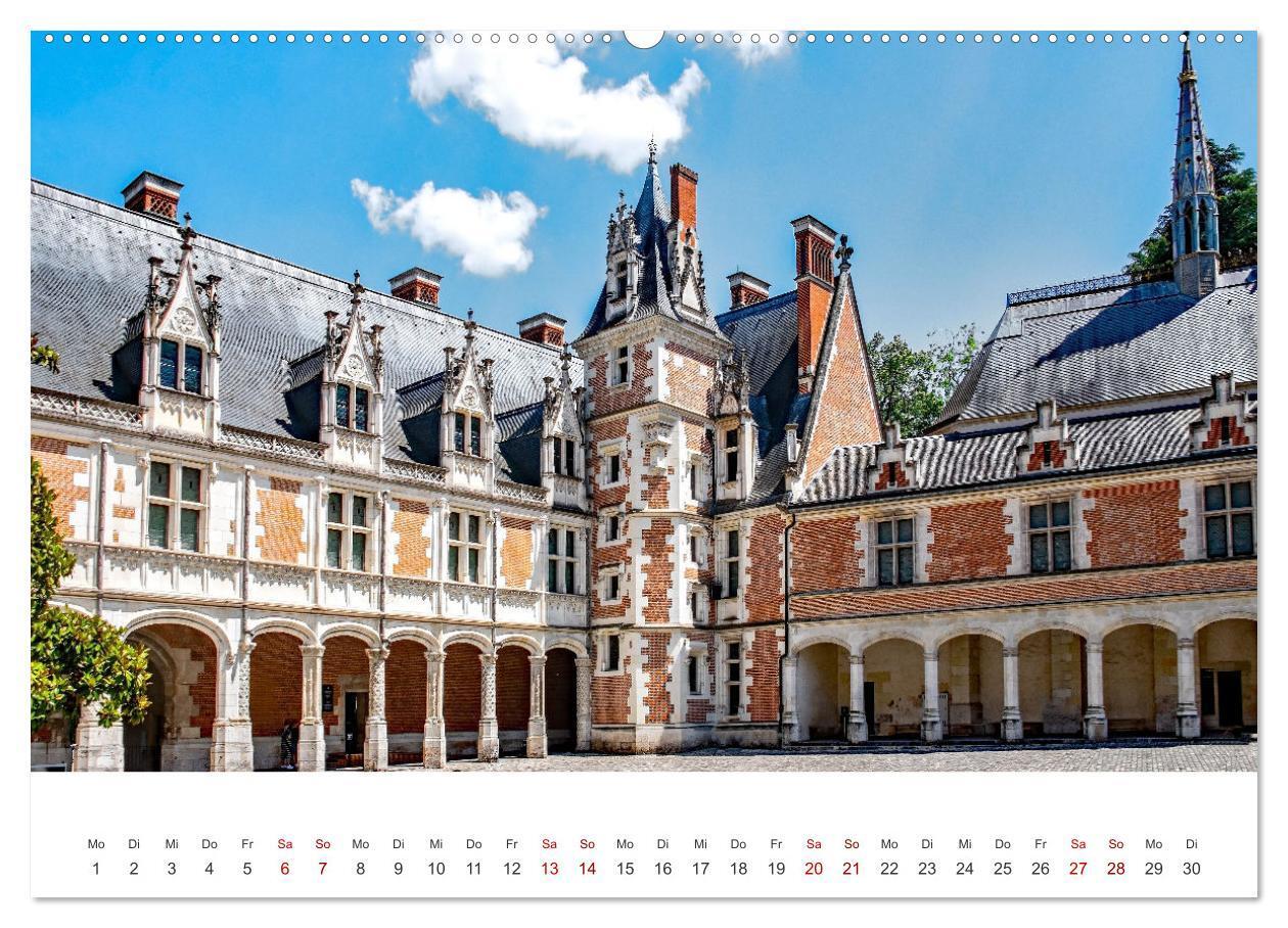 Bild: 9783383826559 | Schlösser der Loire (Wandkalender 2025 DIN A2 quer), CALVENDO...