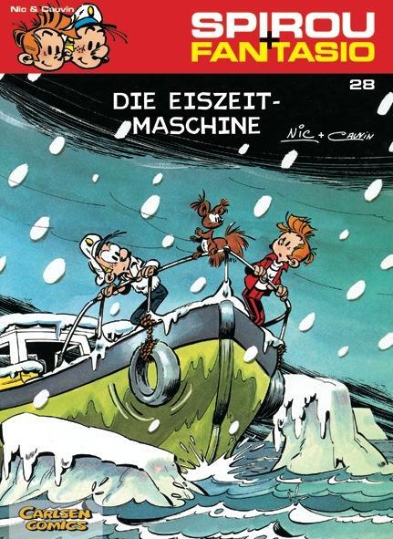 Cover: 9783551772282 | Spirou und Fantasio 28. Die Eiszeit-Maschine | (Neuedition) | Buch