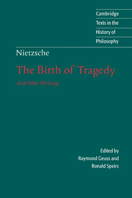 Cover: 9780521630160 | Nietzsche | The Birth of Tragedy and Other Writings | Friedrich | Buch