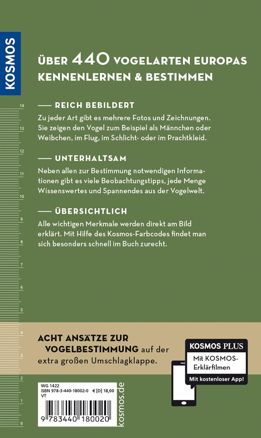 Rückseite: 9783440180020 | Welcher Vogel ist das? | Volker Dierschke | Taschenbuch | 272 S.