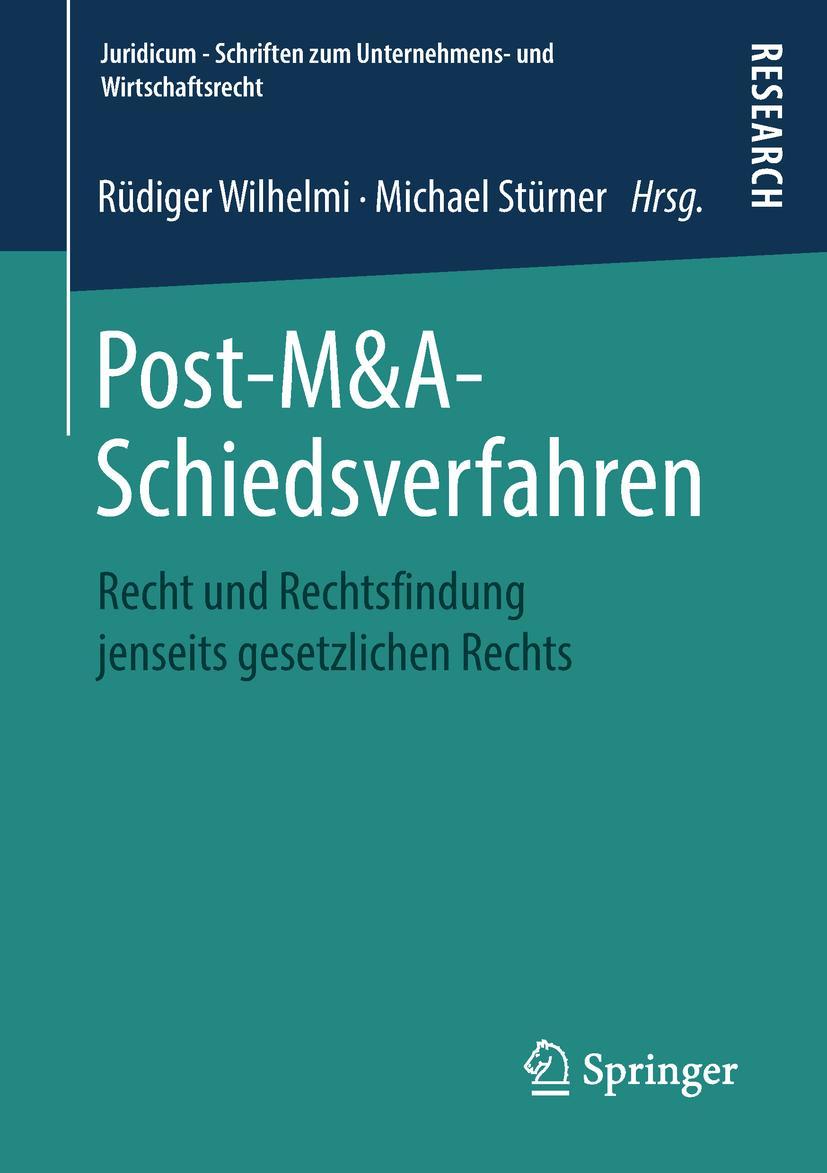 Cover: 9783658202088 | Post-M&amp;A-Schiedsverfahren | Michael Stürner (u. a.) | Taschenbuch