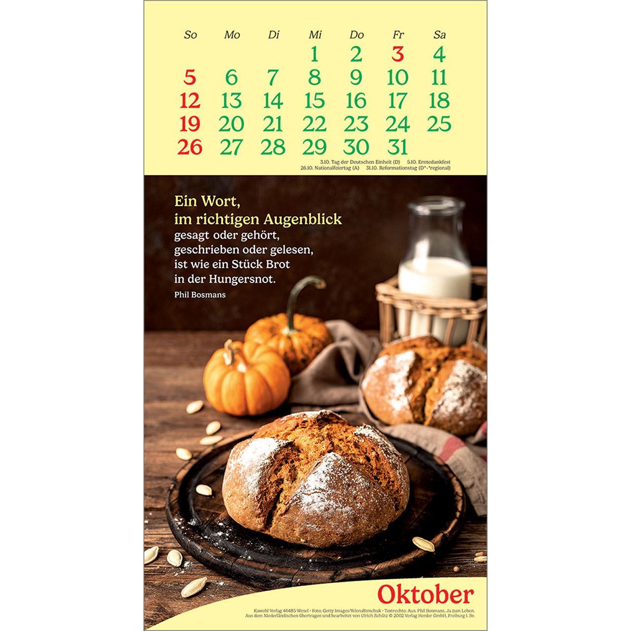 Bild: 9783754857052 | Vitamine fürs Herz 2025 | Phil-Bosmans-Kalender | Phil Bosmans | 14 S.