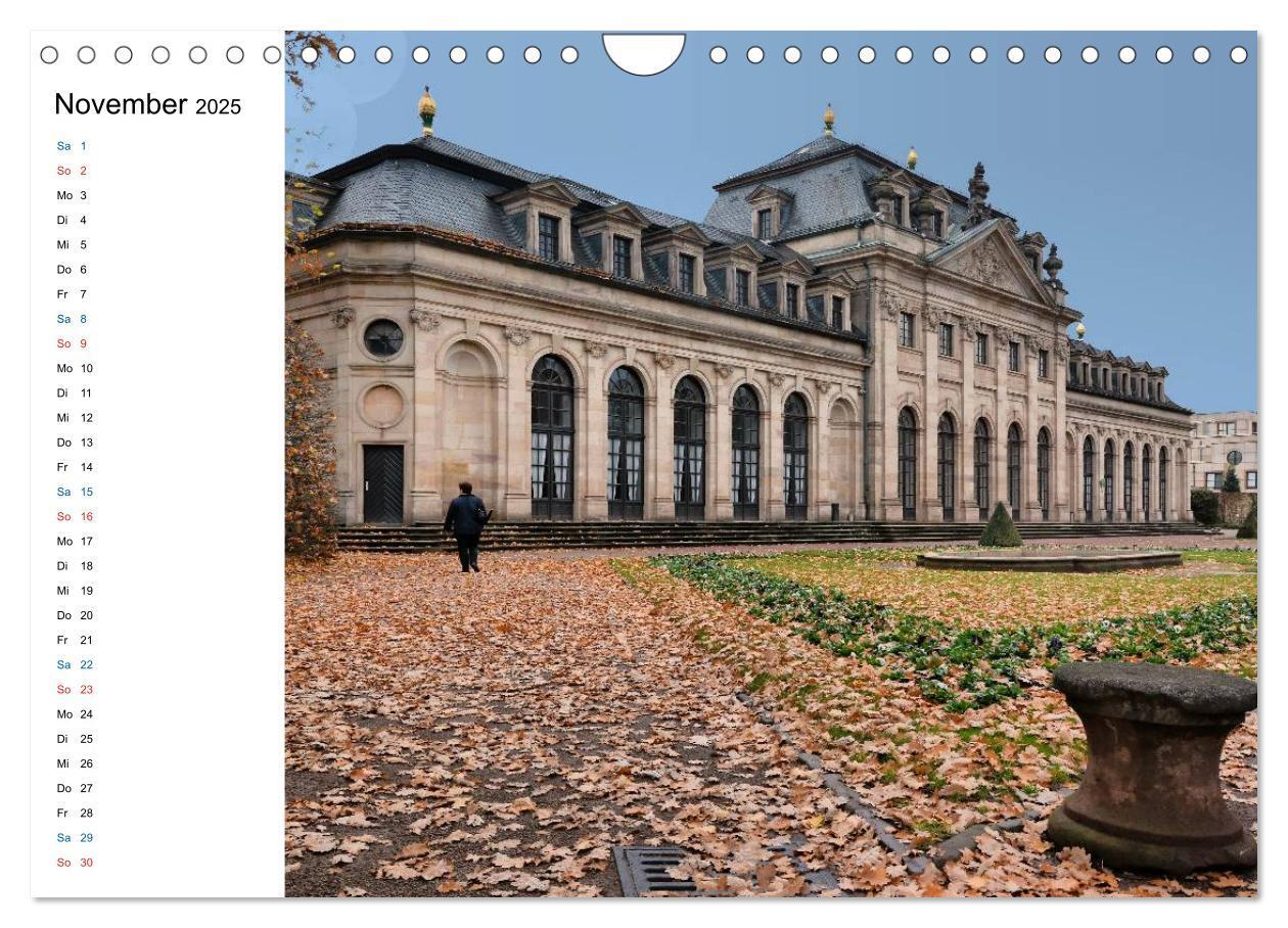 Bild: 9783435505449 | Fulda - die Barockstadt (Wandkalender 2025 DIN A4 quer), CALVENDO...