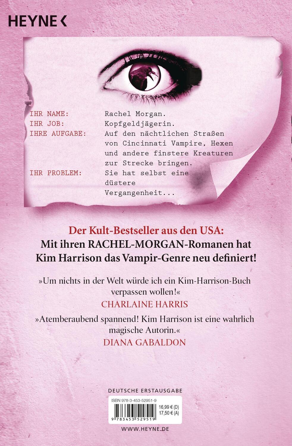 Bild: 9783453529519 | Blutsbande | Die Rachel-Morgan-Serie 10 - Roman | Kim Harrison | Buch