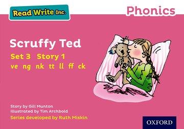 Cover: 9780198371694 | Read Write Inc. Phonics: Scruffy Ted (Pink Set 3 Storybook 1) | Munton