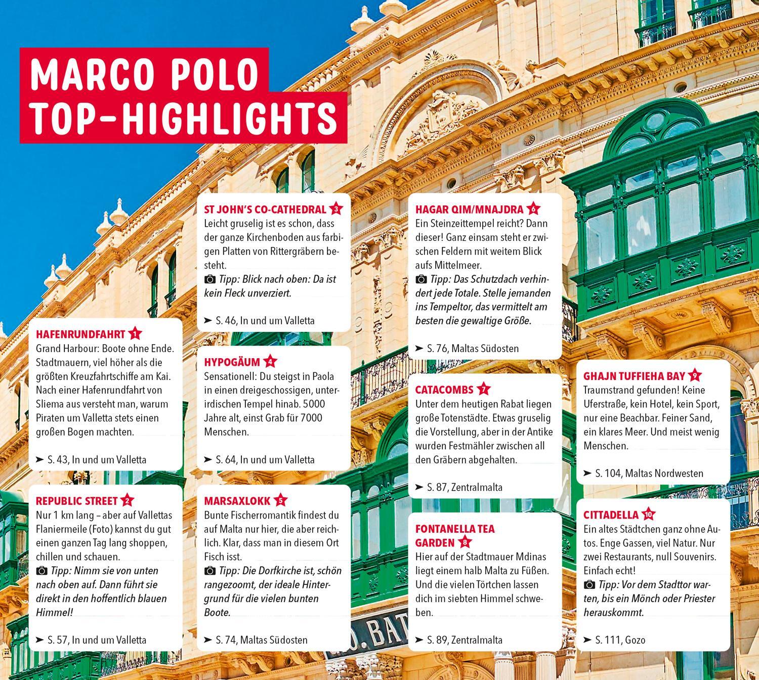 Bild: 9783829730990 | MARCO POLO Reiseführer Malta &amp; Gozo | Klaus Bötig | Taschenbuch | 2023