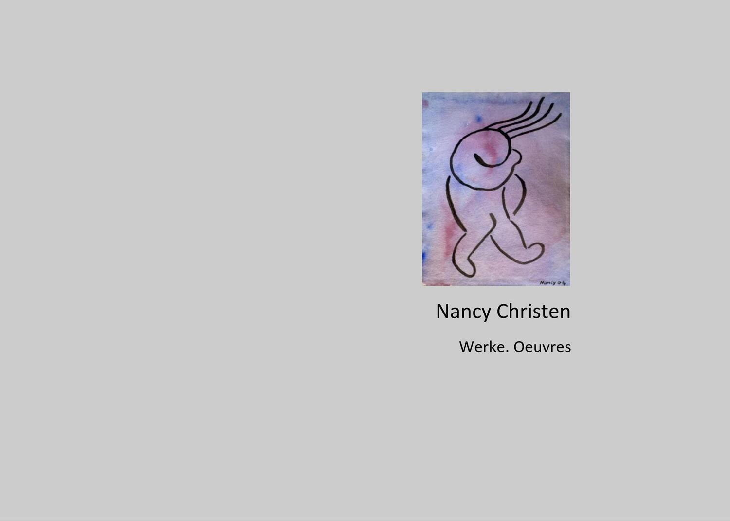 Cover: 9783748182801 | Nancy Christen | Werke. Oeuvres | Urs Fitze | Taschenbuch | Paperback