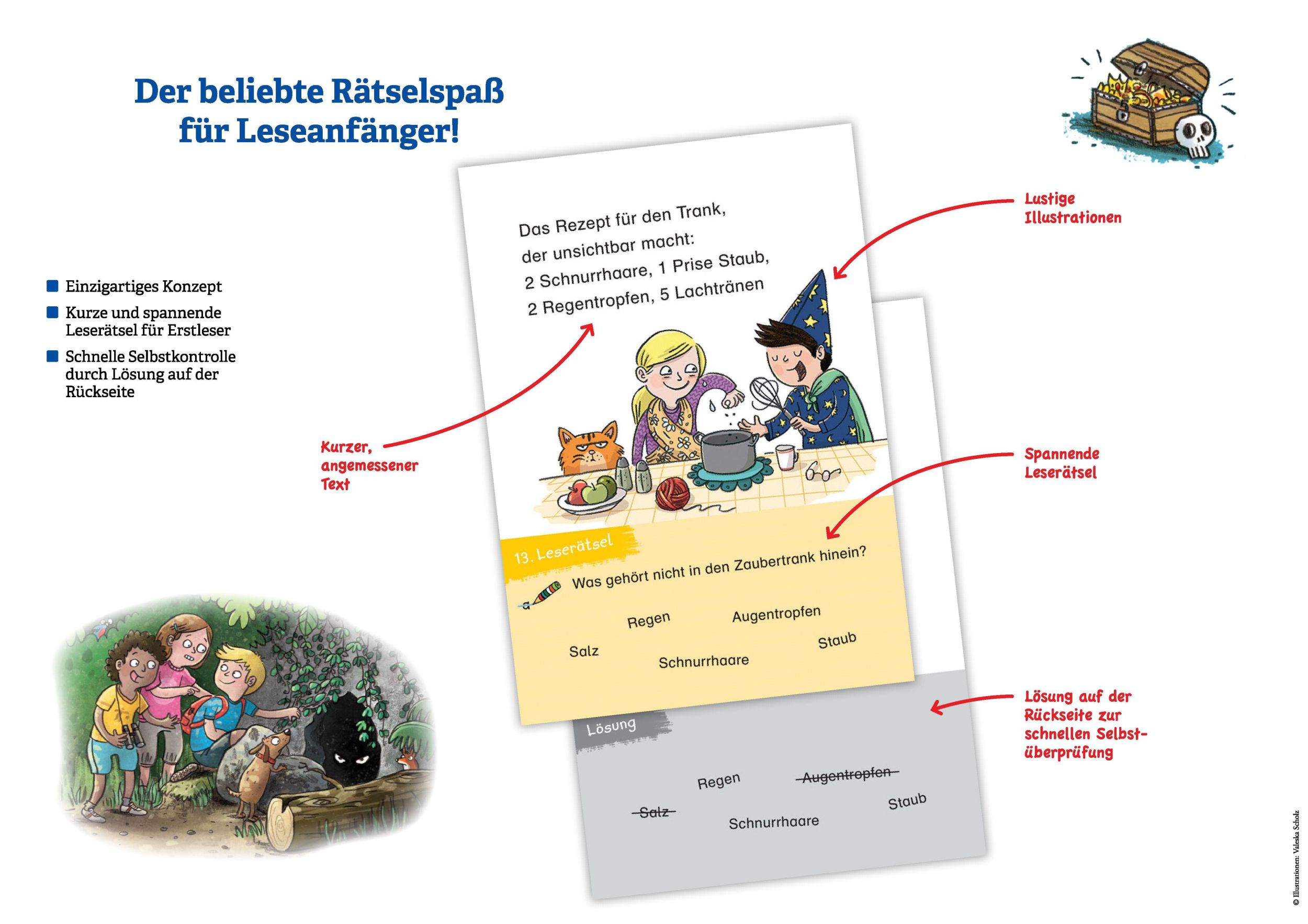 Bild: 9783737332064 | Leseprofi - 3-Minuten-Leserätsel für Erstleser: Einfach tierisch