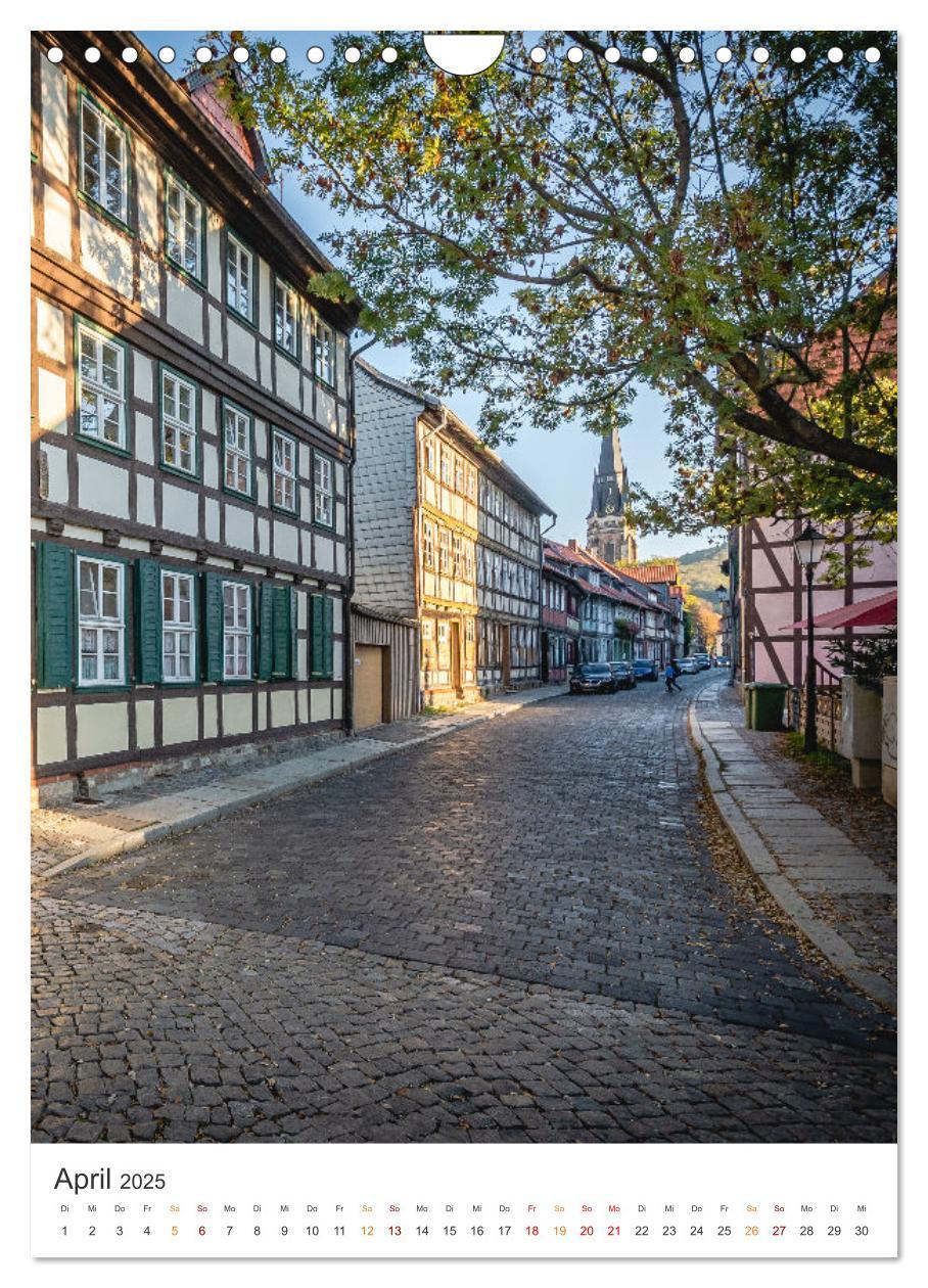 Bild: 9783435884025 | Stadt Wernigerode (Wandkalender 2025 DIN A4 hoch), CALVENDO...