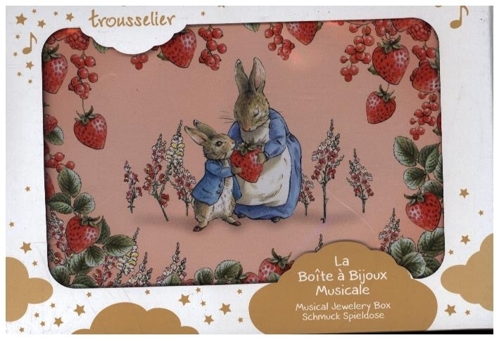 Cover: 3457019605653 | Troussellier - Schmuckschatulle mit Musik, Erdbeeren Peter Hase | 2023