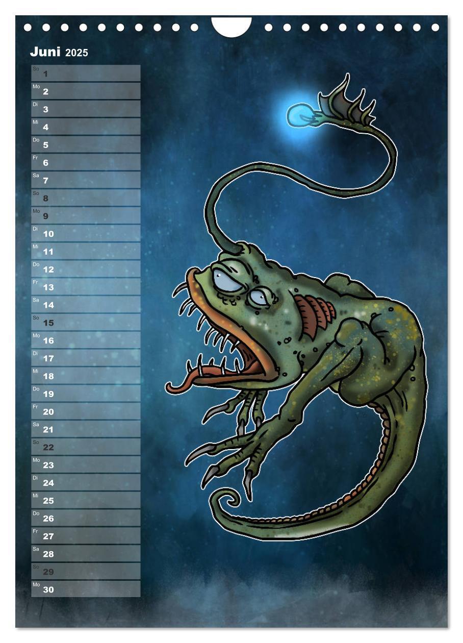 Bild: 9783435996148 | Bestiarium Vladi Krafft (Wandkalender 2025 DIN A4 hoch), CALVENDO...