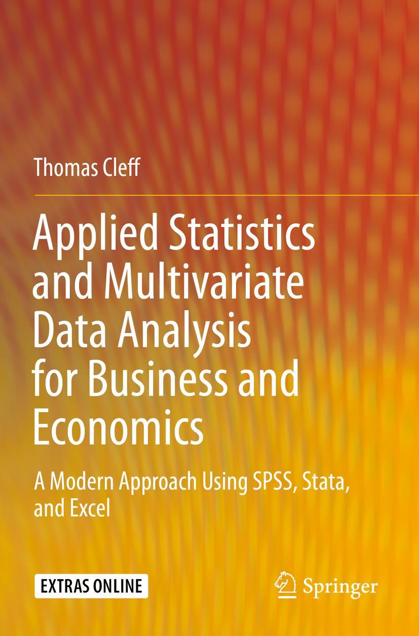 Cover: 9783030177690 | Applied Statistics and Multivariate Data Analysis for Business and...