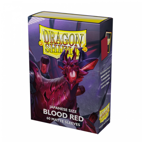 Cover: 5706569111502 | DS60J Matte - Blood Red | Dragon Shield | EAN 5706569111502