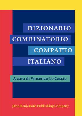 Cover: 9789027211934 | Dizionario Combinatorio Compatto Italiano | Taschenbuch | Italienisch