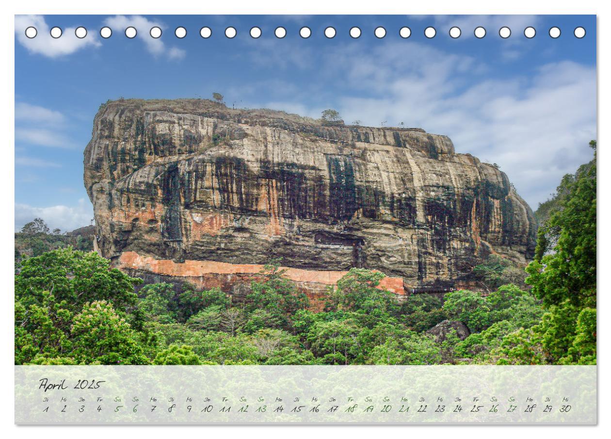 Bild: 9783457230794 | Verliebt in Sri Lanka (Tischkalender 2025 DIN A5 quer), CALVENDO...