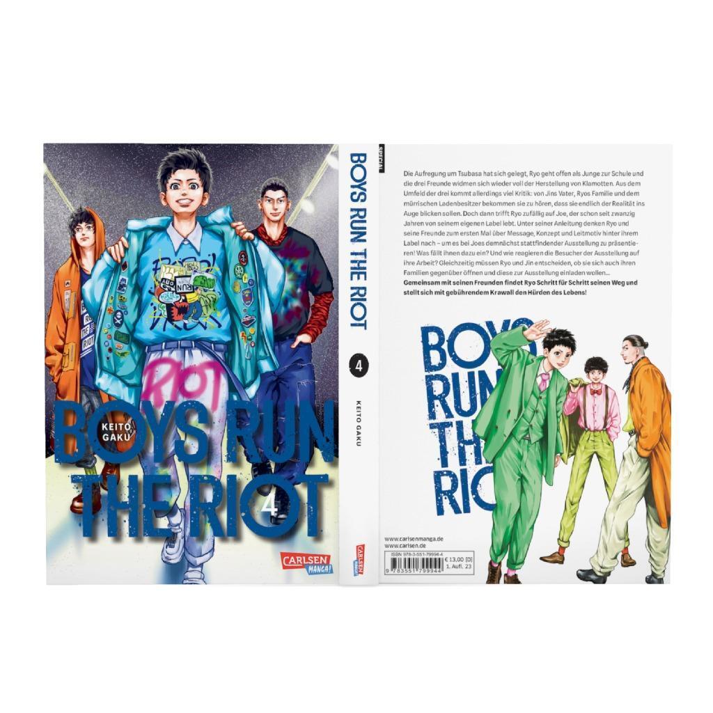 Bild: 9783551799944 | Boys Run the Riot 4 | Keito Gaku | Taschenbuch | Boys Run the Riot