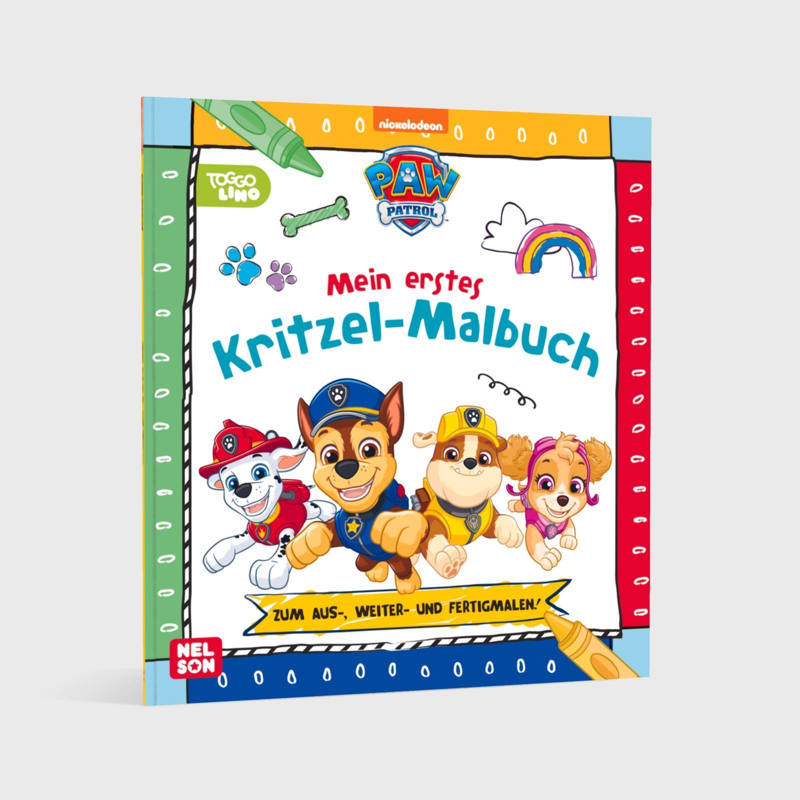 Bild: 9783845128054 | PAW Patrol Lernbuch: Mein erstes Kritzel-Malbuch | Taschenbuch | 64 S.