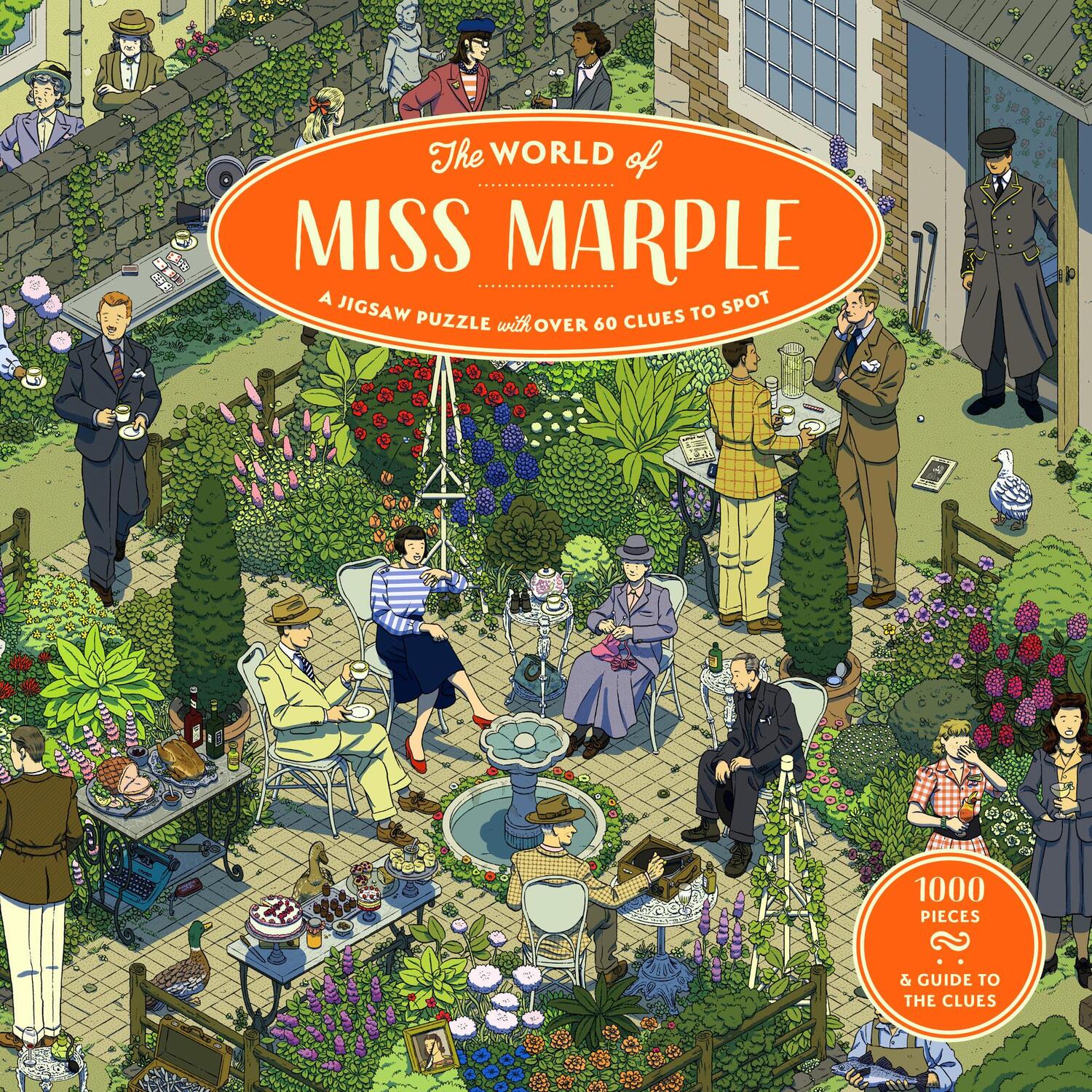 Cover: 9781399608657 | The World of Miss Marple 1000 Piece Puzzle | 1000 Piece Jigsaw | Buch