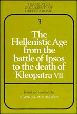 Cover: 9780521281584 | The Hellenistic Age from the Battle of Ipsos to the Death of...