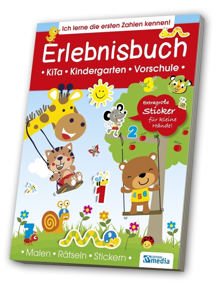 Cover: 4019393911721 | Erlebnisbuch Zahlen | Taschenbuch | 2020 | Media | EAN 4019393911721