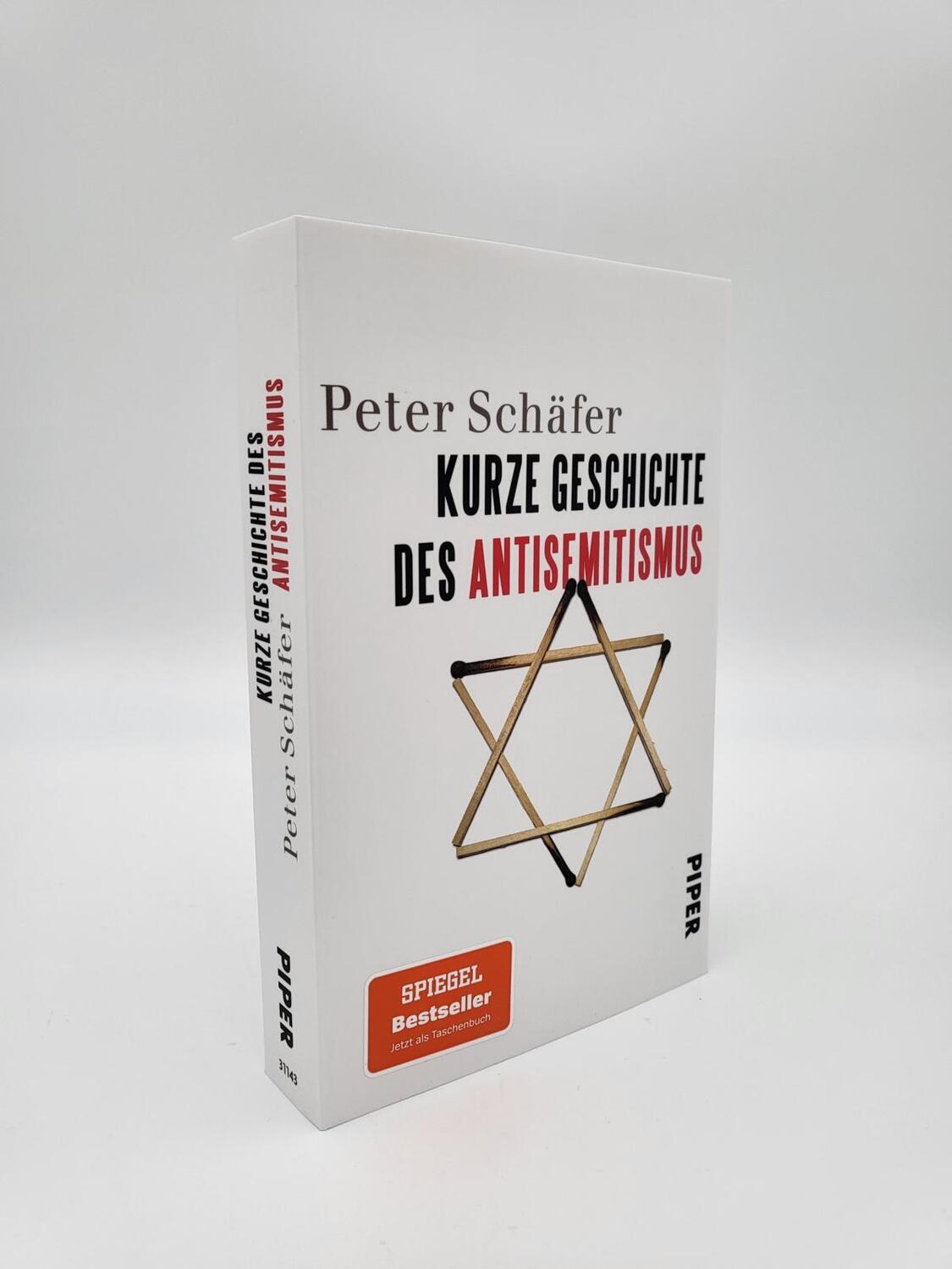 Bild: 9783492311434 | Kurze Geschichte des Antisemitismus | Peter Schäfer | Taschenbuch