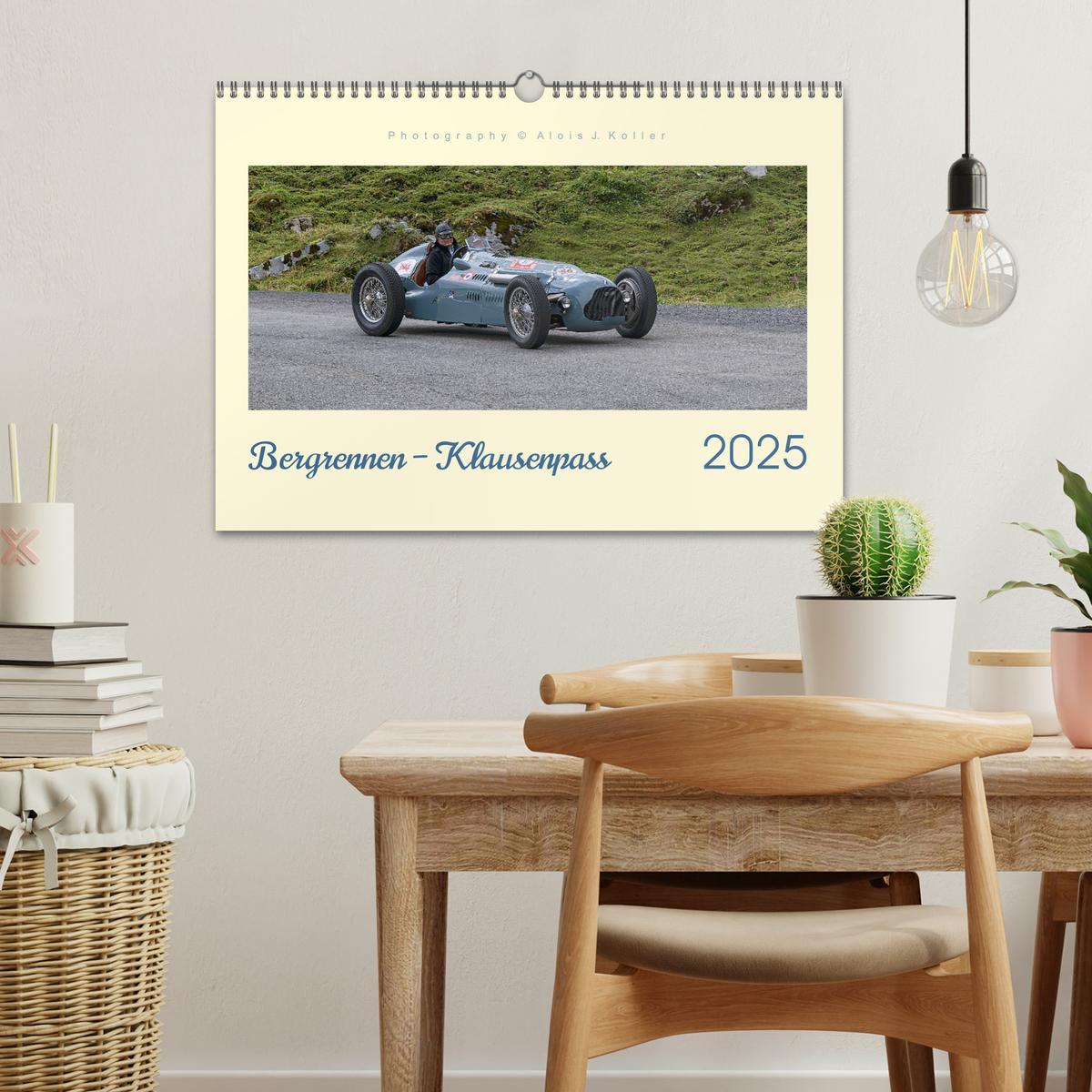 Bild: 9783383820939 | Bergrennen ¿ Klausenpass (Wandkalender 2025 DIN A3 quer), CALVENDO...