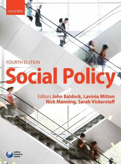 Cover: 9780199570843 | Social Policy | John C. Baldock (u. a.) | Taschenbuch | Englisch