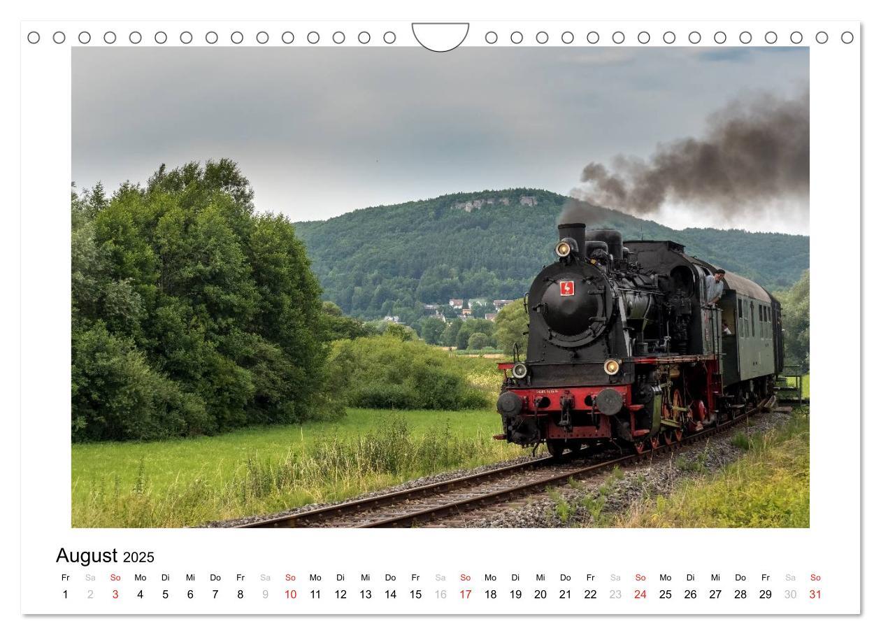 Bild: 9783435561186 | Mit der Eisenbahn in die Fränkische Schweiz (Wandkalender 2025 DIN...