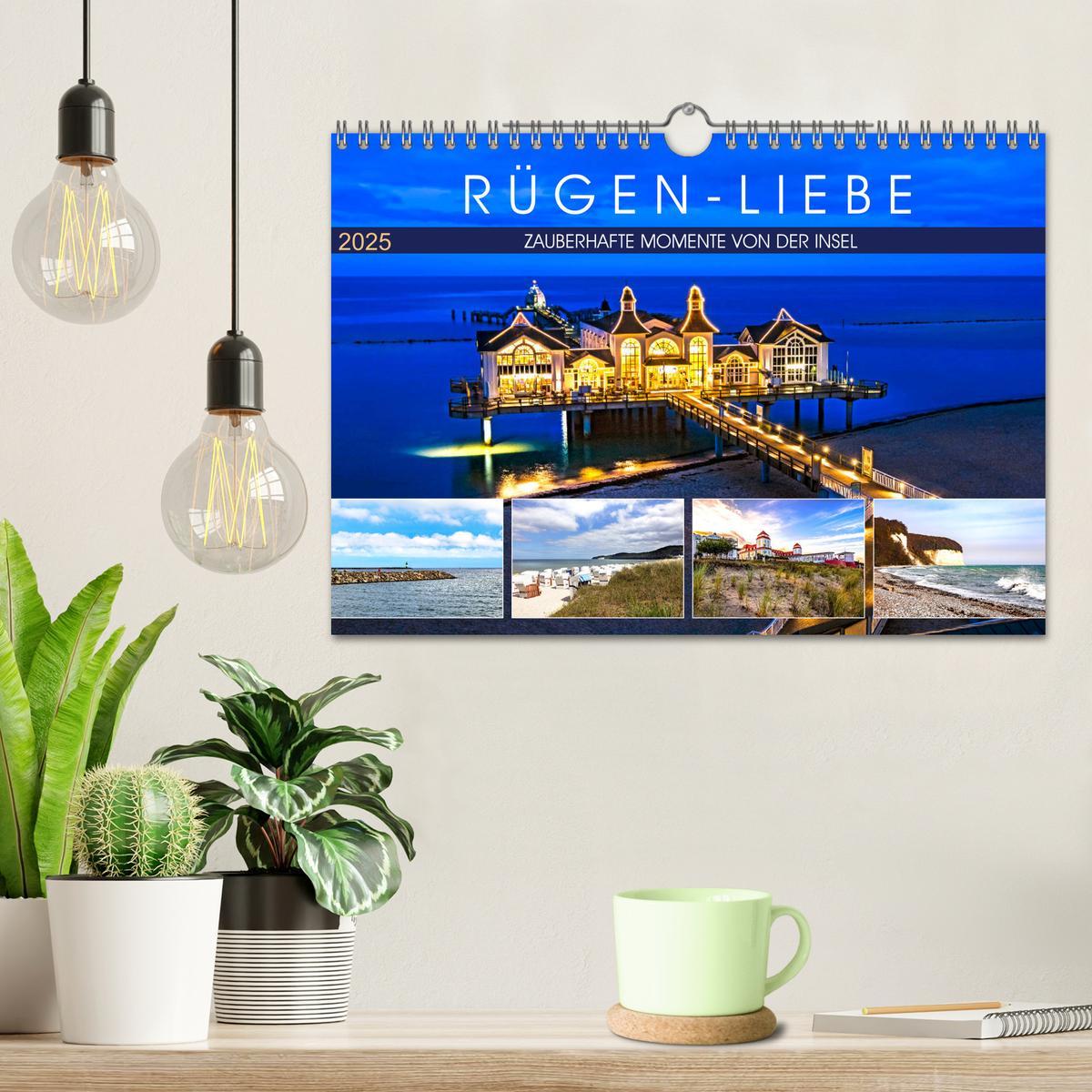 Bild: 9783435171972 | RÜGEN-LIEBE (Wandkalender 2025 DIN A4 quer), CALVENDO Monatskalender