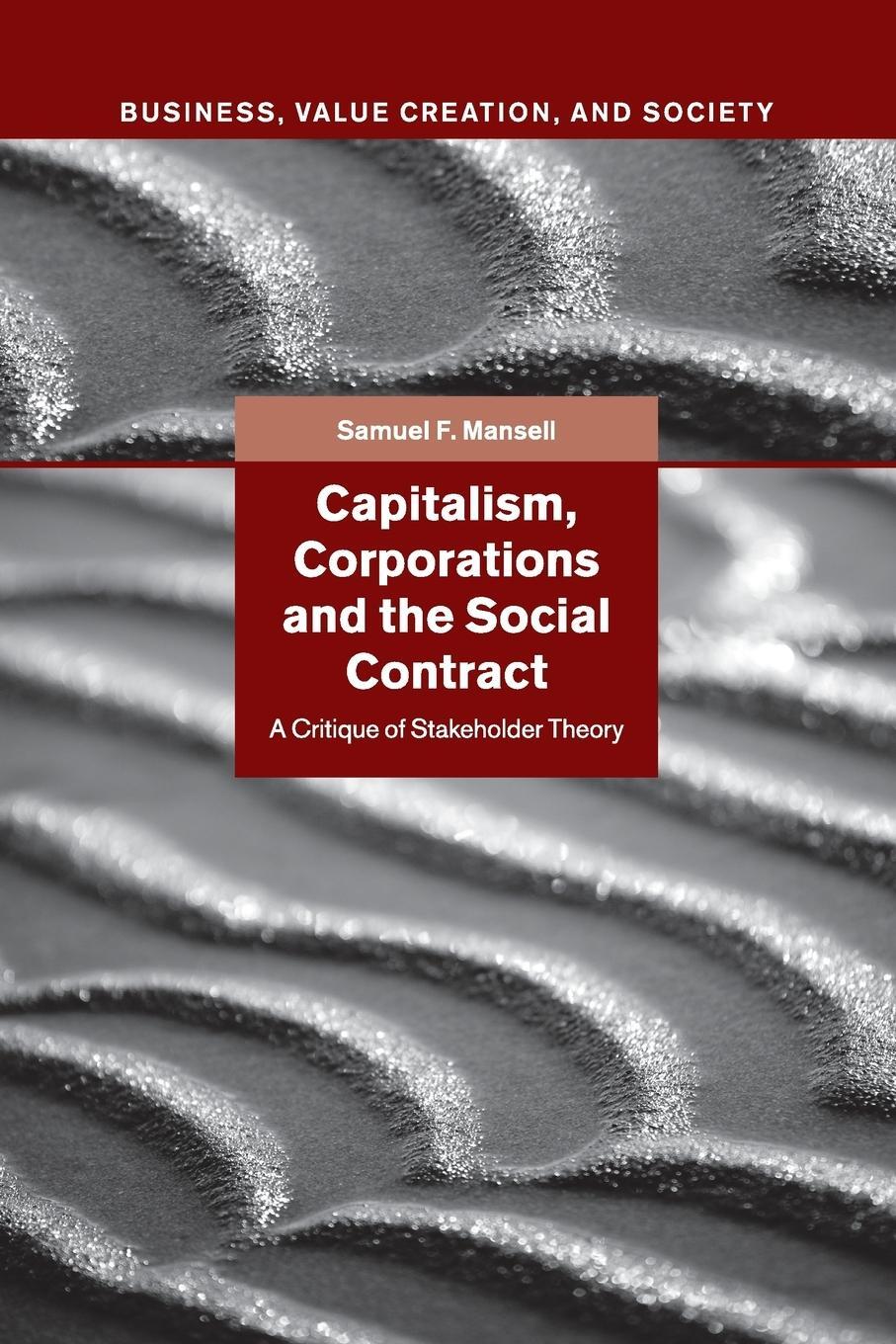 Cover: 9781107529946 | Capitalism, Corporations and the Social Contract | Samuel F. Mansell