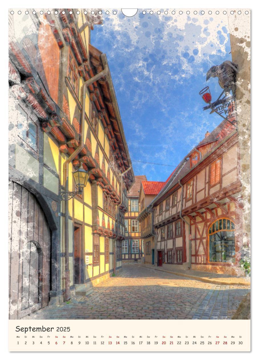 Bild: 9783435934829 | Quedlinburg - unsere Stadt (Wandkalender 2025 DIN A3 hoch),...