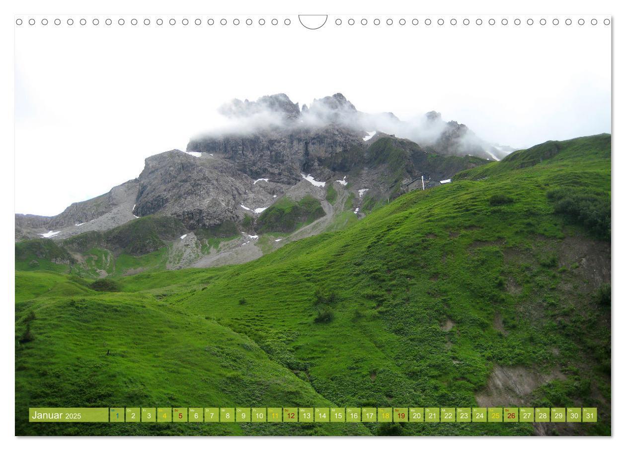 Bild: 9783435003853 | E5 - ZU FUSS ÜBER DIE ALPEN VON OBERSTDORF NACH MERAN (Wandkalender...