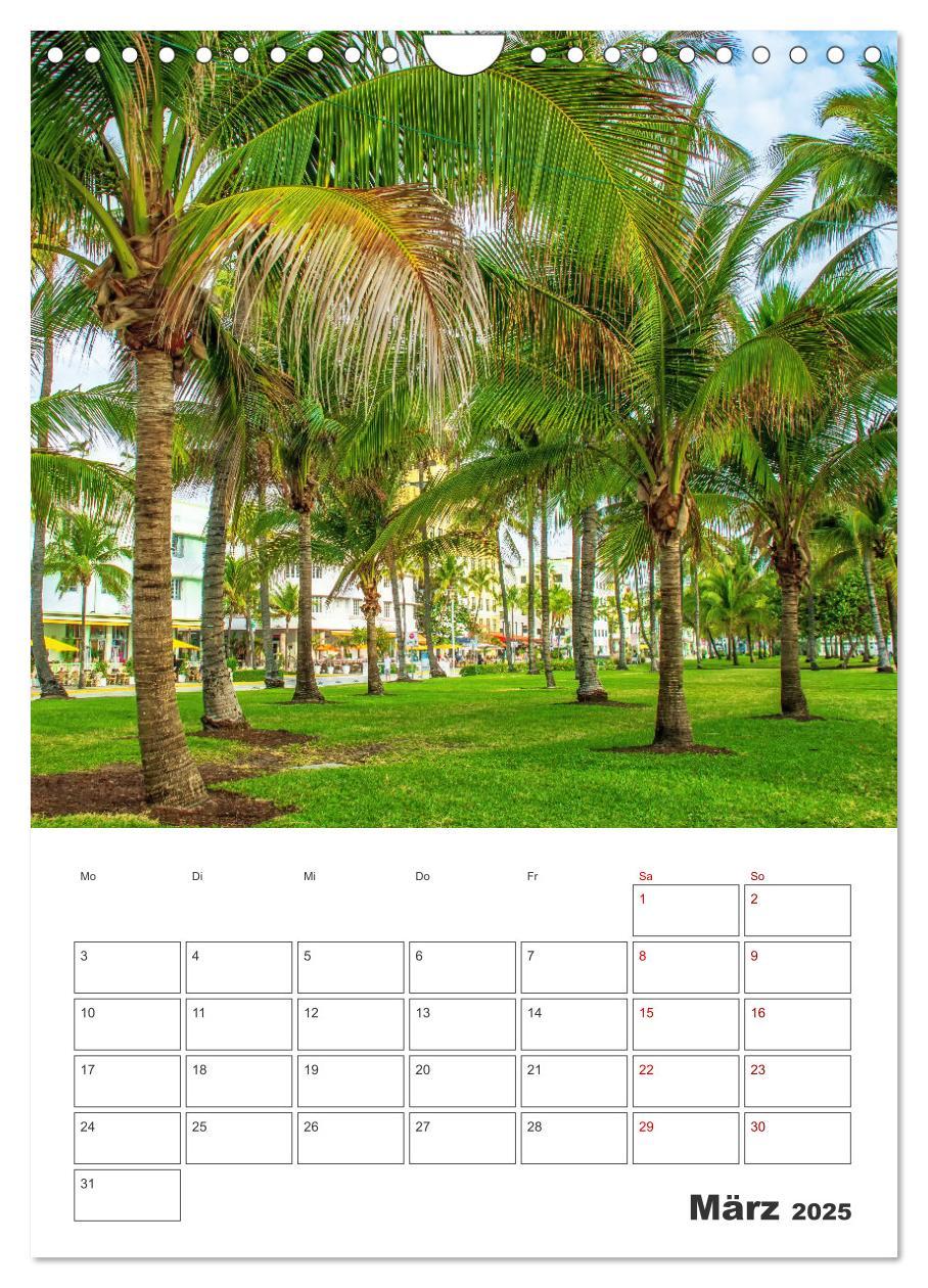 Bild: 9783457156452 | Miami - Reiseplaner (Wandkalender 2025 DIN A4 hoch), CALVENDO...