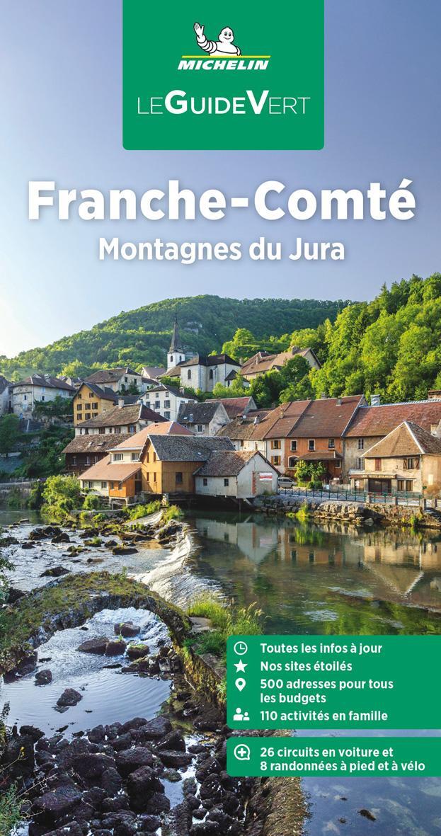 Cover: 9782067256828 | Michelin Le Guide Vert Franche-Comté,Jura | Taschenbuch | 516 S.