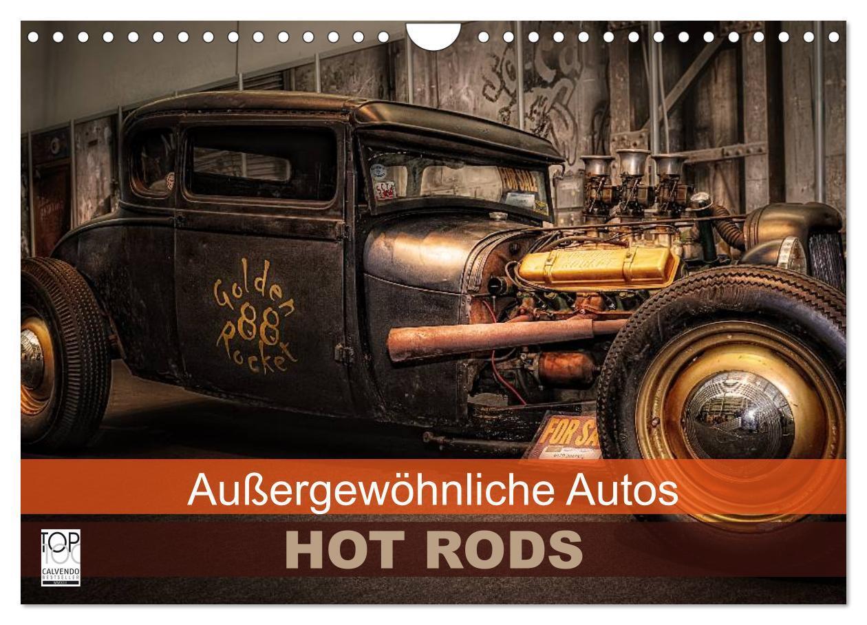 Cover: 9783435665280 | Außergewöhnliche Autos - Hot Rods (Wandkalender 2025 DIN A4 quer),...