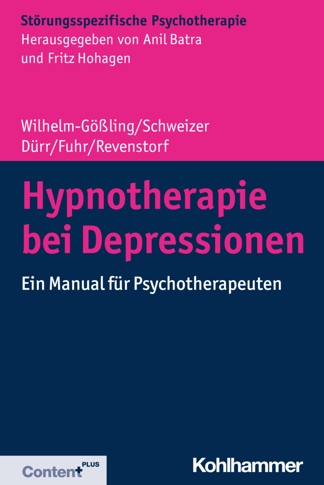 Cover: 9783170362567 | Hypnotherapie bei Depressionen | Claudia/Dürr, Charlot Wilhelm-Gößling