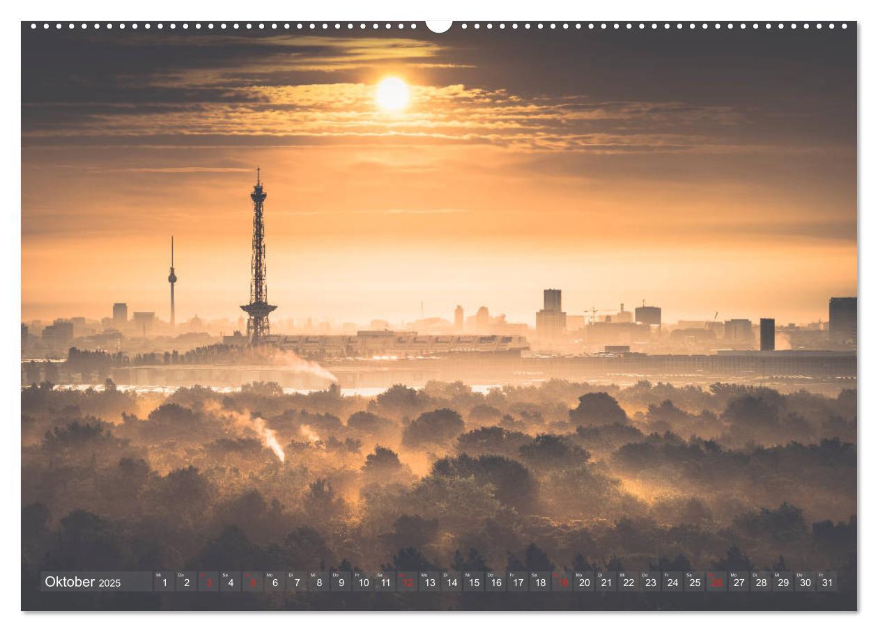 Bild: 9783435305643 | Berlin von oben (Wandkalender 2025 DIN A2 quer), CALVENDO...