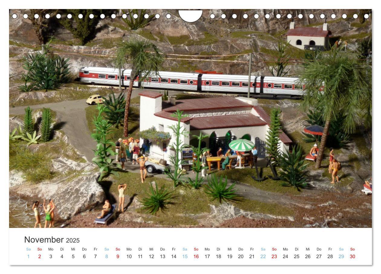 Bild: 9783435021505 | Modellbahnen aus aller Welt - H0, N, Z (Wandkalender 2025 DIN A4...