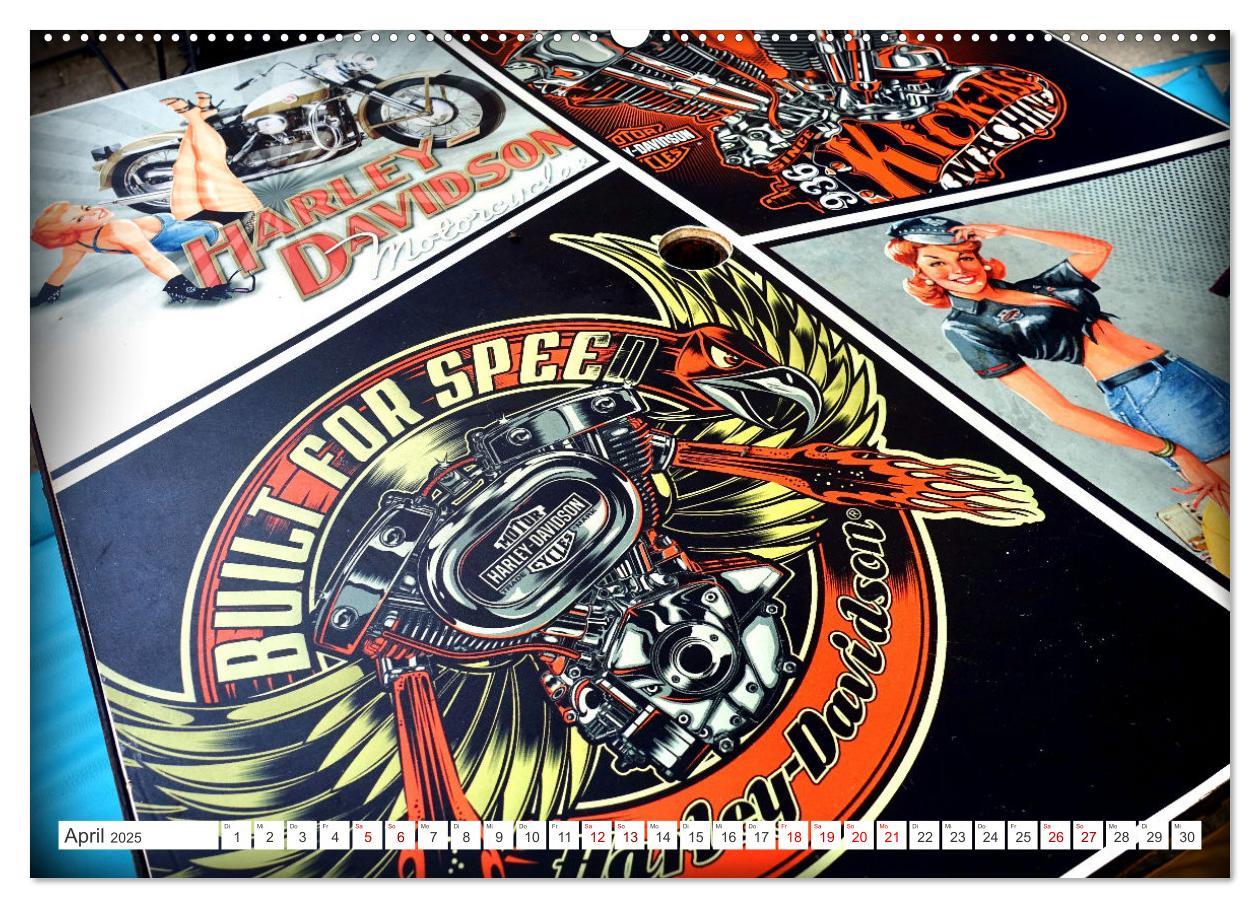 Bild: 9783383931307 | Harley-Davidson - Eine Kultmarke in Kuba (Wandkalender 2025 DIN A2...