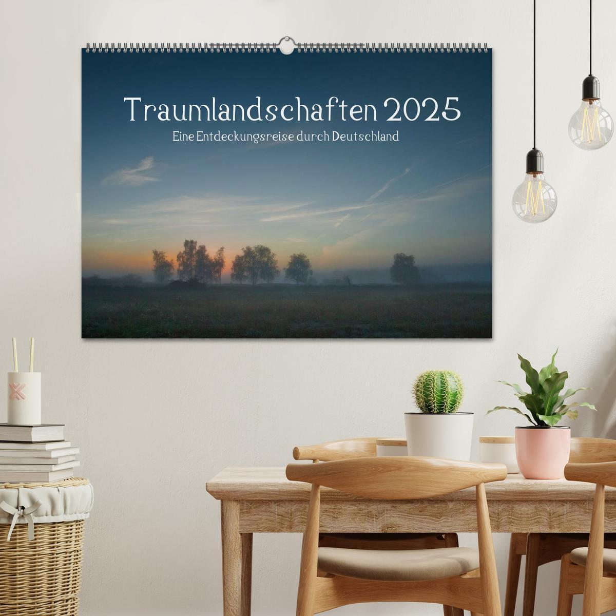 Bild: 9783435650781 | Traumlandschaften 2025 (Wandkalender 2025 DIN A2 quer), CALVENDO...