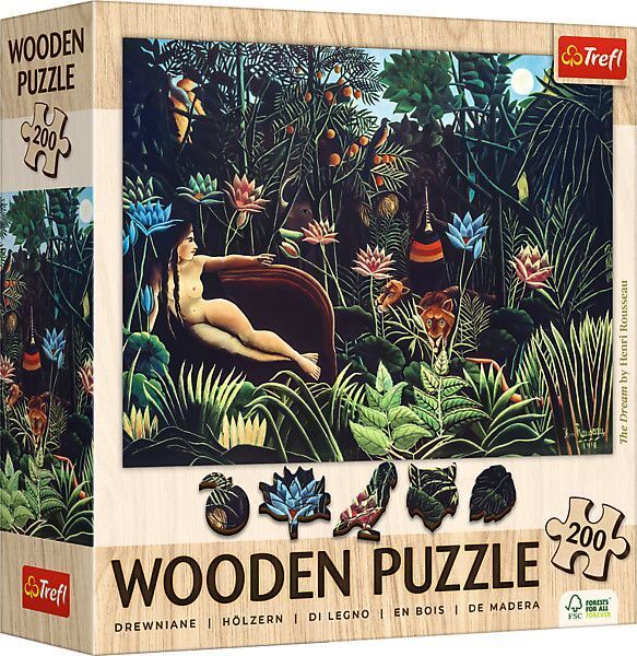 Cover: 5900511202533 | Holz Puzzle 200 - Holz - Der Traum / Henri Rousseau | Spiel | 20253