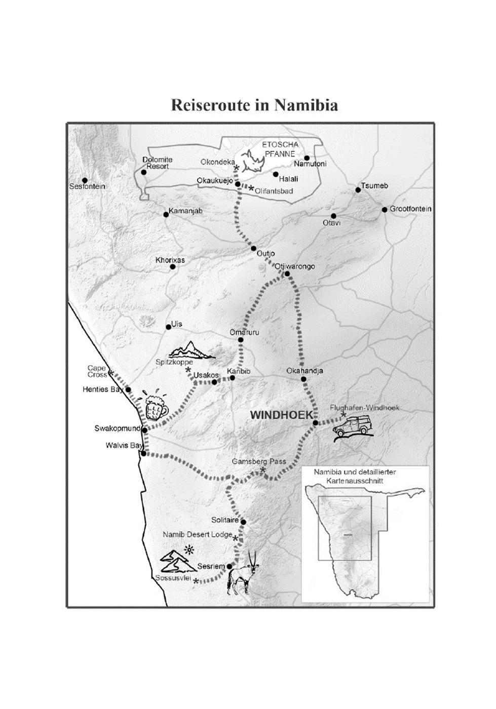 Bild: 9783947895311 | Nashorn Nirwana | Ein Namibia Reisekrimi | Claudia Du Plessis | Buch