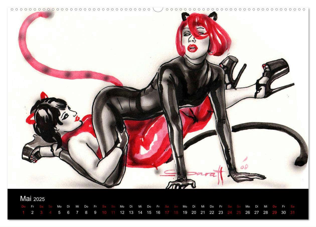 Bild: 9783435381814 | Burlesque 2 - Quickies von SARA HORWATH (Wandkalender 2025 DIN A2...