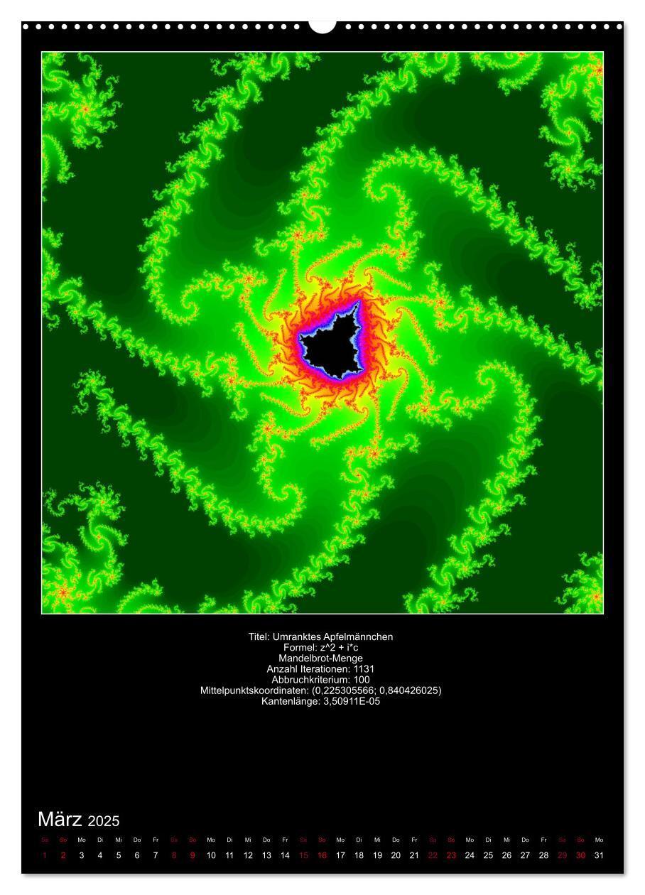 Bild: 9783435961764 | Fraktale zum Selbstnachrechnen (hochwertiger Premium Wandkalender...