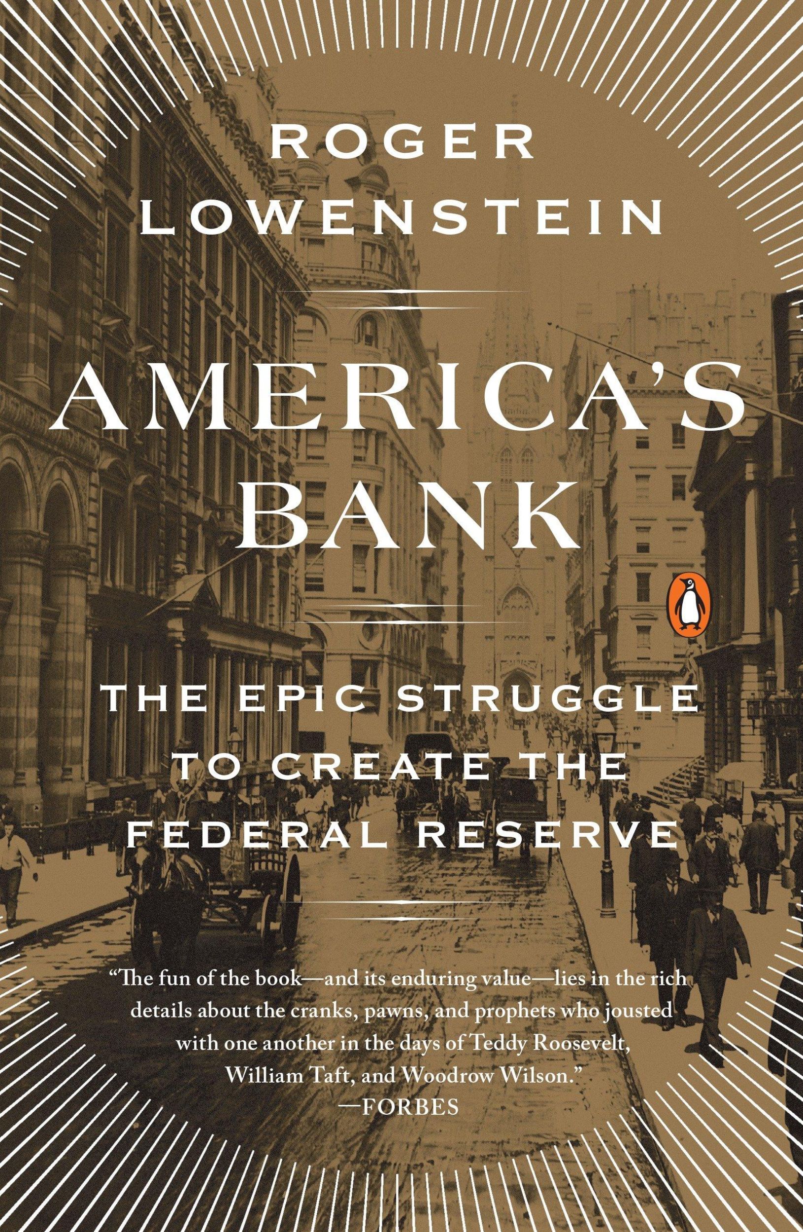 Cover: 9780143109846 | America's Bank | The Epic Struggle to Create the Federal Reserve