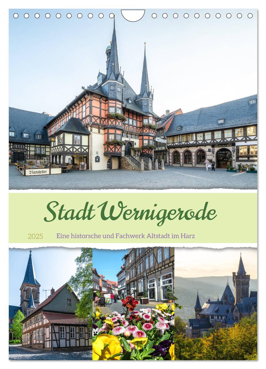 Cover: 9783435884025 | Stadt Wernigerode (Wandkalender 2025 DIN A4 hoch), CALVENDO...